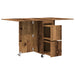 Masă de dining 2 pcs 140 x 80 x 77 cm Lemn prelucrat Lemn vechi - WALTI WALTI