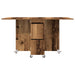 Masă de dining 2 pcs 140 x 80 x 77 cm Lemn prelucrat Lemn vechi - WALTI WALTI