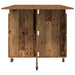 Masă de dining 2 pcs 140 x 80 x 77 cm Lemn prelucrat Lemn vechi - WALTI WALTI