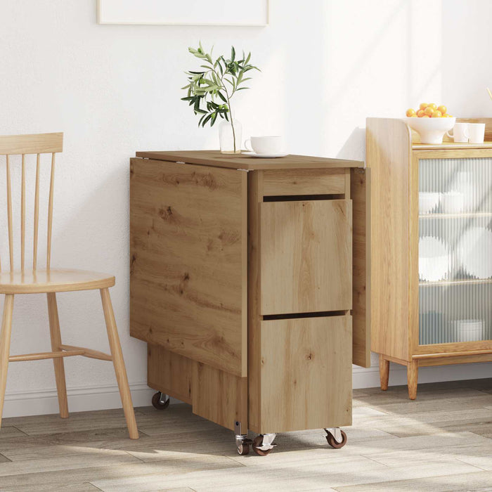 Masă de dining 2 pcs 140 x 80 x 77 cm Lemn prelucrat - WALTI WALTI