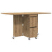Masă de dining 2 pcs 140 x 80 x 77 cm Lemn prelucrat - WALTI WALTI