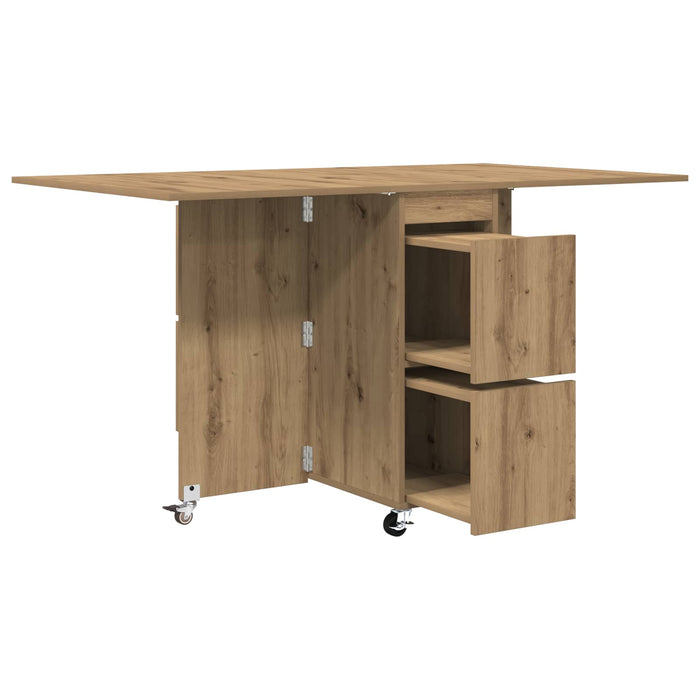 Masă de dining 2 pcs 140 x 80 x 77 cm Lemn prelucrat - WALTI WALTI