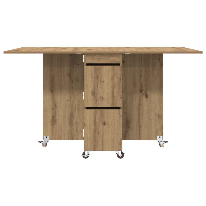 Masă de dining 2 pcs 140 x 80 x 77 cm Lemn prelucrat - WALTI WALTI