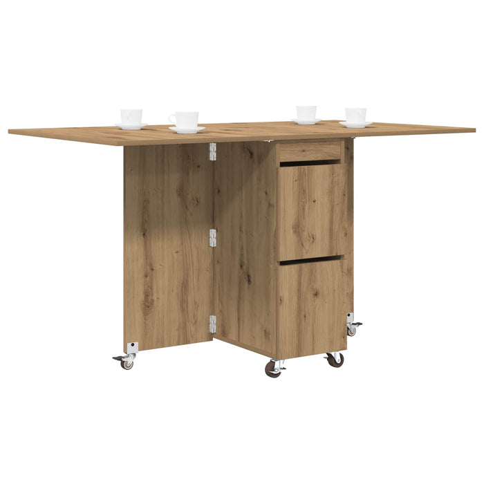 Masă de dining 2 pcs 140 x 80 x 77 cm Lemn prelucrat - WALTI WALTI