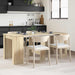 Masă de dining 180 x 85 x 75 cm Lemn prelucrat Stejar Sonoma - WALTI WALTI