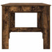 Masă de dining 180 x 85 x 75 cm Lemn prelucrat Stejar fumuriu - WALTI WALTI