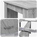 Masă de dining 180 x 85 x 75 cm Lemn prelucrat Sonoma gri - WALTI WALTI