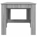 Masă de dining 180 x 85 x 75 cm Lemn prelucrat Sonoma gri - WALTI WALTI