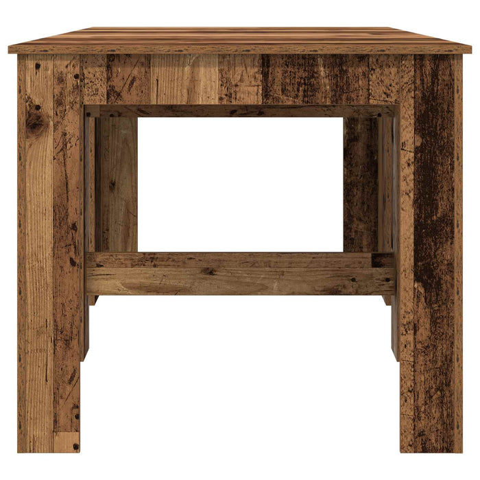 Masă de dining 180 x 85 x 75 cm Lemn prelucrat Lemn vechi - WALTI WALTI