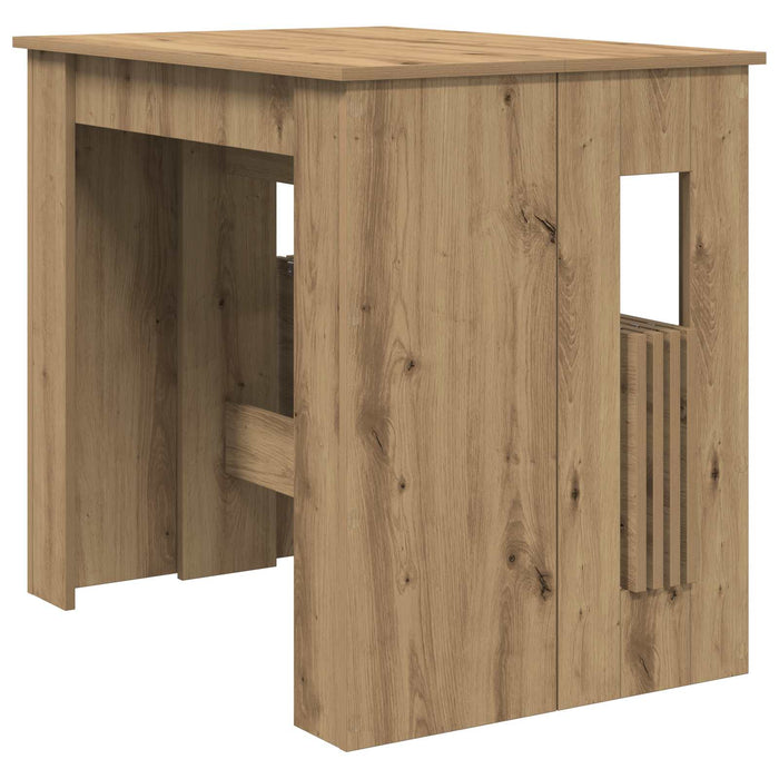 Masă de dining 180 x 85 x 75 cm Lemn prelucrat Stejar Artizanal - WALTI WALTI