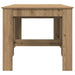 Masă de dining 180 x 85 x 75 cm Lemn prelucrat Stejar Artizanal - WALTI WALTI