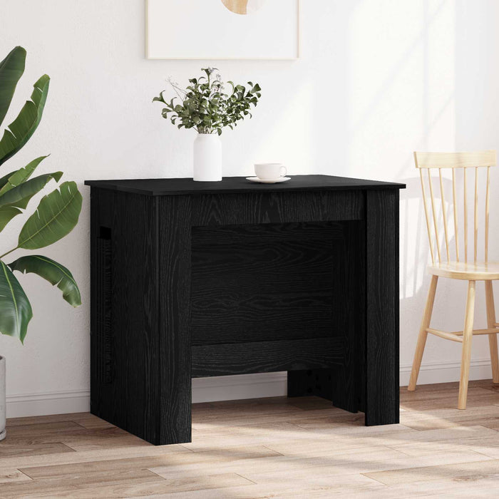Masă de dining 240 x 85 x 75 cm Lemn prelucrat Stejar Negru - WALTI WALTI