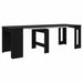 Masă de dining 240 x 85 x 75 cm Lemn prelucrat Stejar Negru - WALTI WALTI