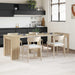 Masă de dining 240 x 85 x 75 cm Lemn prelucrat Stejar Sonoma - WALTI WALTI