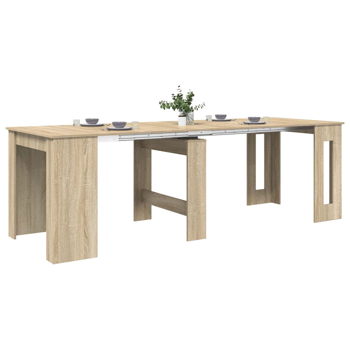Masă de dining 240 x 85 x 75 cm Lemn prelucrat Stejar Sonoma - WALTI WALTI