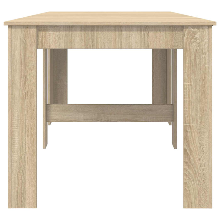 Masă de dining 240 x 85 x 75 cm Lemn prelucrat Stejar Sonoma - WALTI WALTI