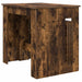 Masă de dining 240 x 85 x 75 cm Lemn prelucrat Stejar fumuriu - WALTI WALTI