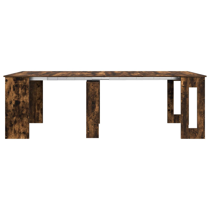 Masă de dining 240 x 85 x 75 cm Lemn prelucrat Stejar fumuriu - WALTI WALTI