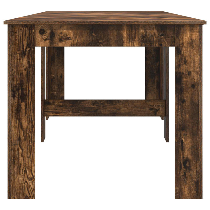 Masă de dining 240 x 85 x 75 cm Lemn prelucrat Stejar fumuriu - WALTI WALTI