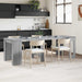 Masă de dining 240 x 85 x 75 cm Lemn prelucrat Sonoma gri - WALTI WALTI