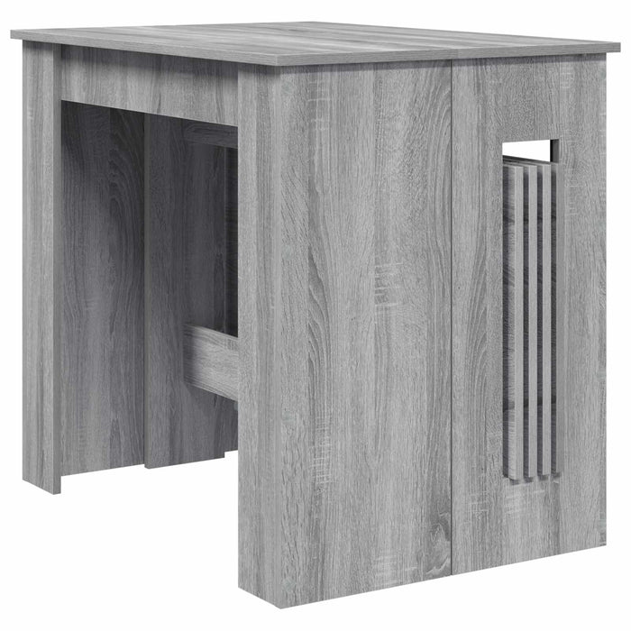 Masă de dining 240 x 85 x 75 cm Lemn prelucrat Sonoma gri - WALTI WALTI