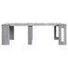 Masă de dining 240 x 85 x 75 cm Lemn prelucrat Sonoma gri - WALTI WALTI