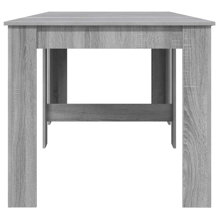 Masă de dining 240 x 85 x 75 cm Lemn prelucrat Sonoma gri - WALTI WALTI
