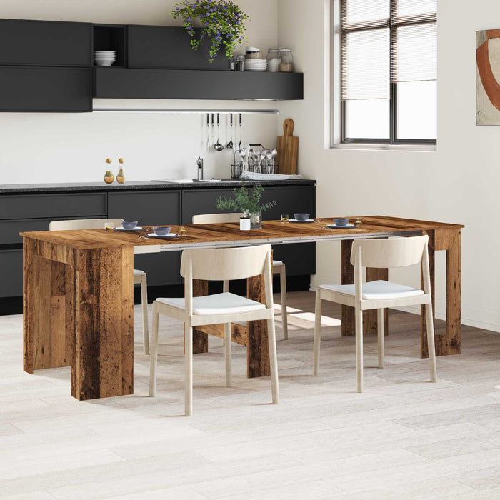 Masă de dining 240 x 85 x 75 cm Lemn prelucrat Lemn vechi - WALTI WALTI