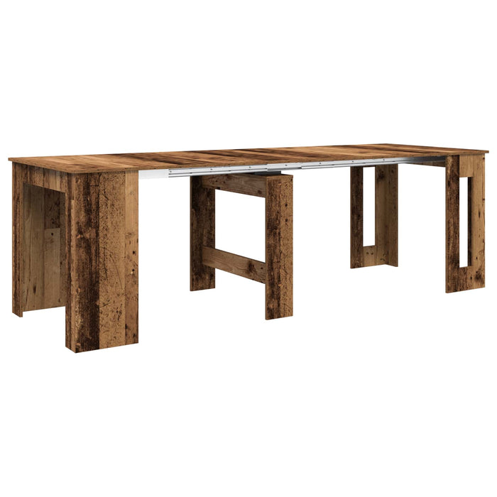Masă de dining 240 x 85 x 75 cm Lemn prelucrat Lemn vechi - WALTI WALTI