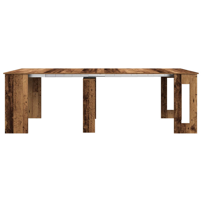 Masă de dining 240 x 85 x 75 cm Lemn prelucrat Lemn vechi - WALTI WALTI