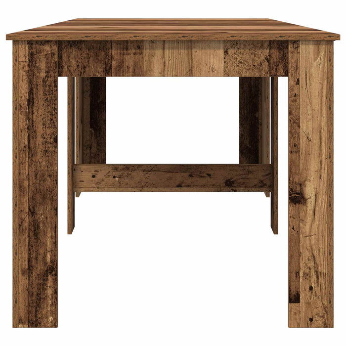 Masă de dining 240 x 85 x 75 cm Lemn prelucrat Lemn vechi - WALTI WALTI