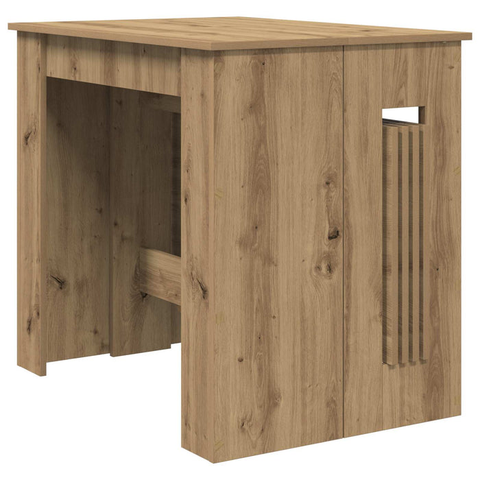 Masă de dining 240 x 85 x 75 cm Lemn prelucrat Stejar Artizanal - WALTI WALTI