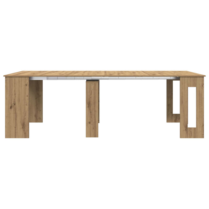 Masă de dining 240 x 85 x 75 cm Lemn prelucrat Stejar Artizanal - WALTI WALTI