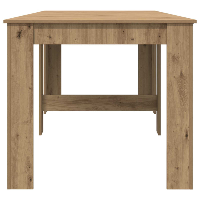 Masă de dining 240 x 85 x 75 cm Lemn prelucrat Stejar Artizanal - WALTI WALTI