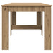 Masă de dining 240 x 85 x 75 cm Lemn prelucrat Stejar Artizanal - WALTI WALTI