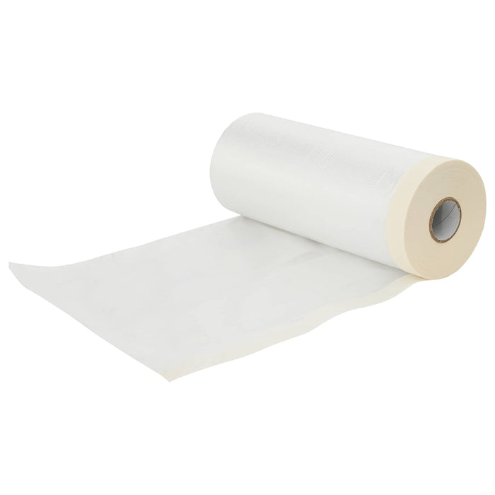 Folie de Praful cu Bandă Adezivă 12 pcs 110 x 3300 cm HDPE - WALTI WALTI
