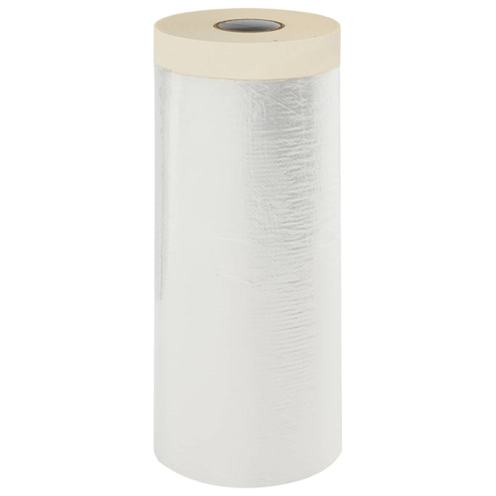 Folie de Praful cu Bandă Adezivă 12 pcs 110 x 3300 cm HDPE - WALTI WALTI