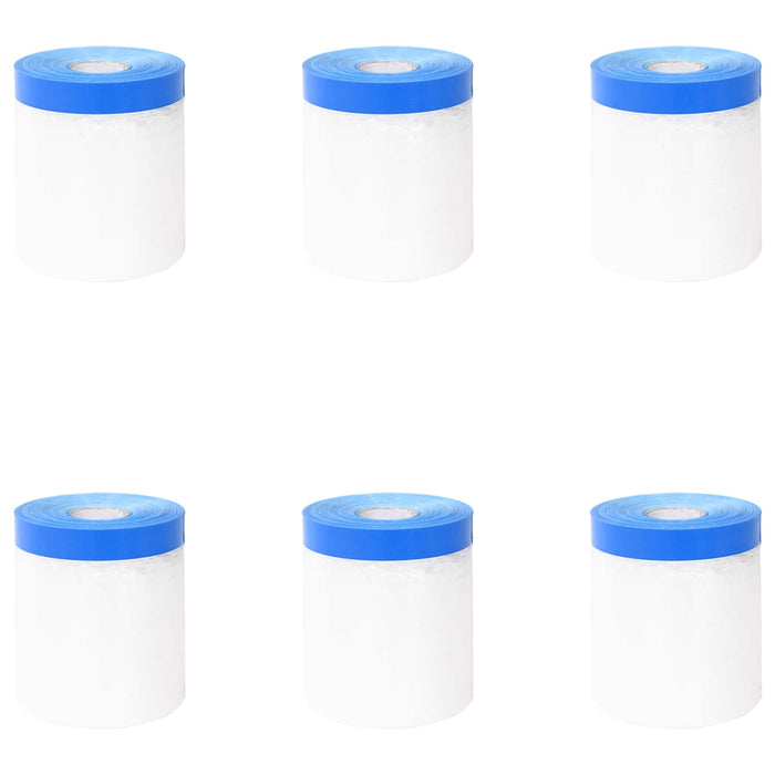Folie de mascare cu bandă adezivă 6 pcs 140 x 2000 cm - WALTI WALTI