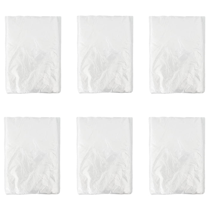 Foaie de praf 6 pcs Transparent 400 x 500 cm HDPE - WALTI WALTI