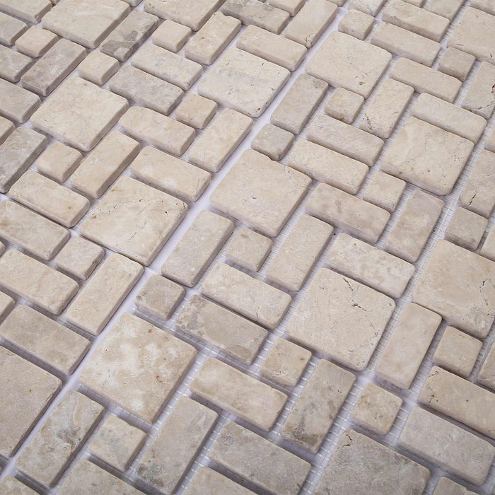 Plăci de mosaic Crem 30 x 30 cm Marmură WALTI
