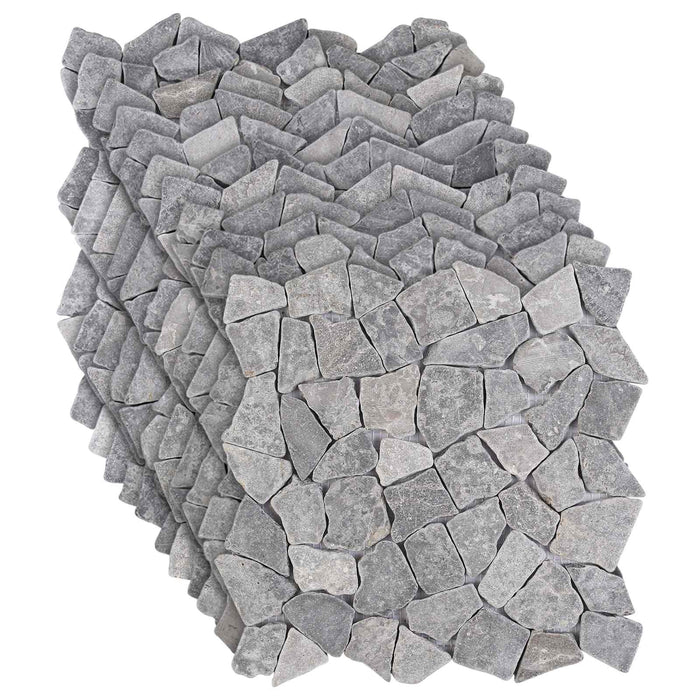 Plăci de mosaic Gri deschis 30 x 30 cm Marmură WALTI
