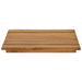 Placă de masă 40 x 40 x 3,5 cm Pătrat Lemn solid de tec natural - WALTI WALTI