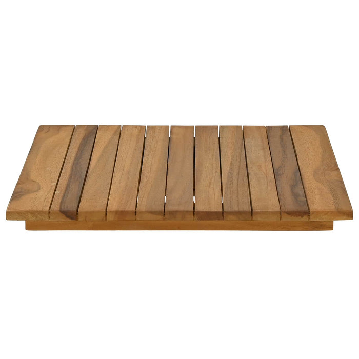 Placă de masă 40 x 40 x 3,5 cm Pătrat Lemn solid de tec natural - WALTI WALTI