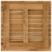 Placă de masă 50 x 50 x 3,5 cm Pătrat Lemn solid de tec natural - WALTI WALTI