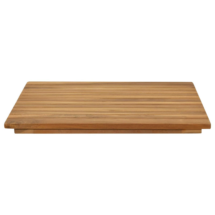 Placă de masă 50 x 50 x 3,5 cm Pătrat Lemn solid de tec natural - WALTI WALTI