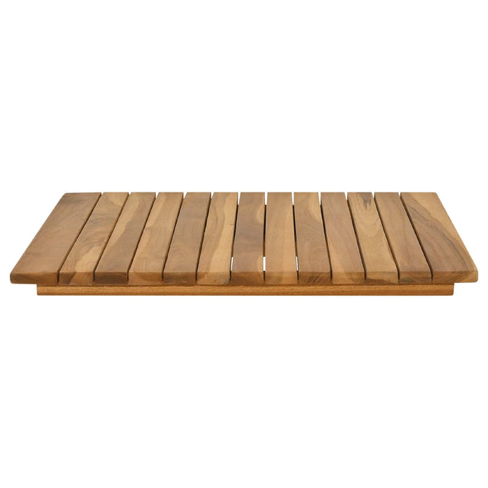 Placă de masă 50 x 50 x 3,5 cm Pătrat Lemn solid de tec natural - WALTI WALTI