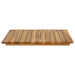 Placă de masă 50 x 50 x 3,5 cm Pătrat Lemn solid de tec natural - WALTI WALTI