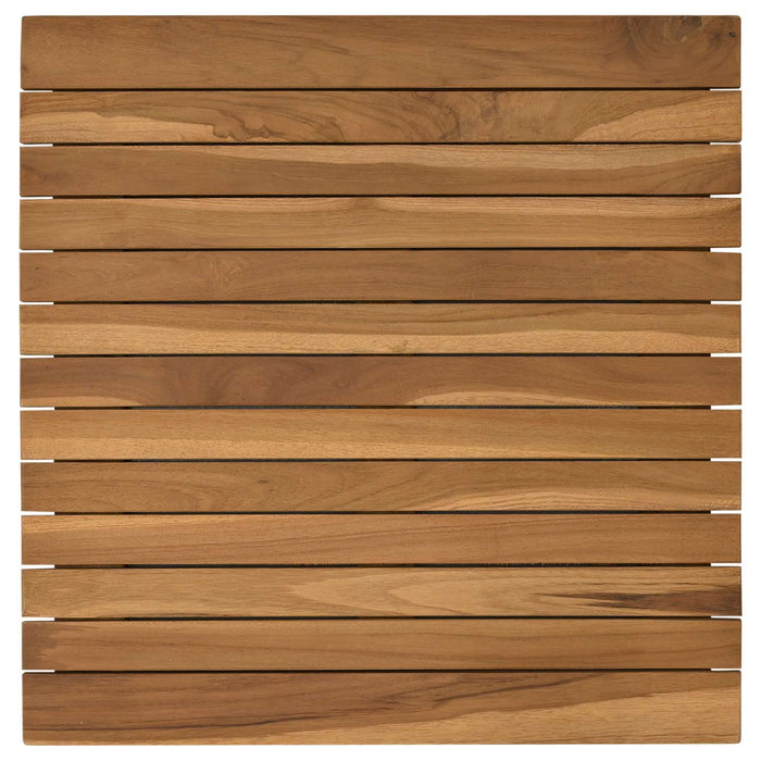 Placă de masă 50 x 50 x 3,5 cm Pătrat Lemn solid de tec natural - WALTI WALTI