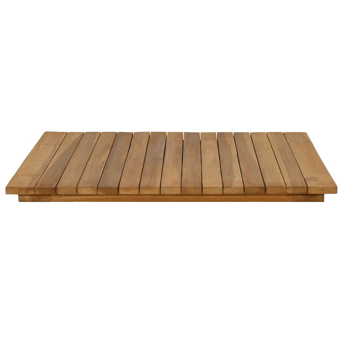 Placă de masă 60 x 60 x 3,5 cm Pătrat Lemn solid de tec natural - WALTI WALTI