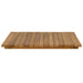 Placă de masă 60 x 60 x 3,5 cm Pătrat Lemn solid de tec natural - WALTI WALTI